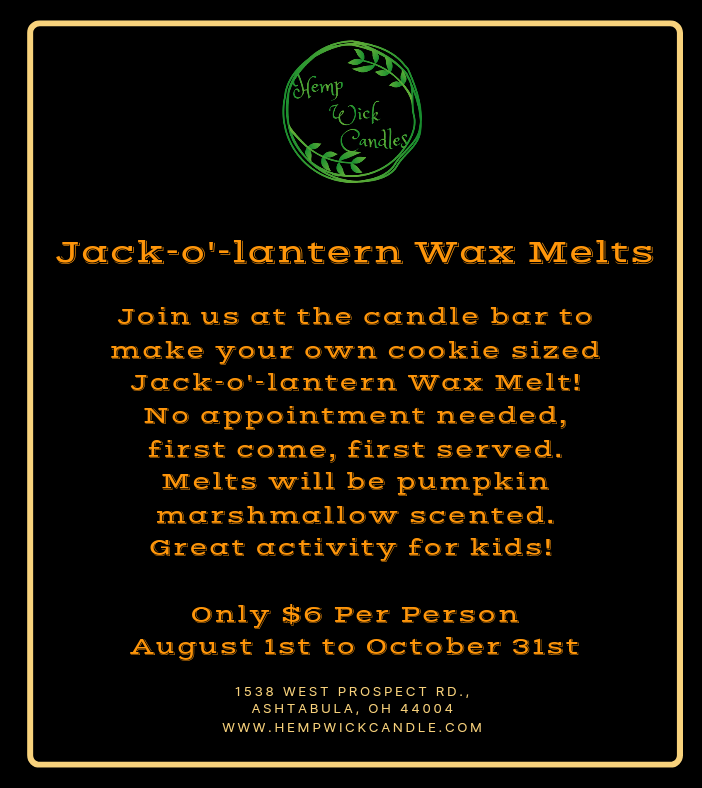 Make Your Own Jack-o'-lantern Wax Melts