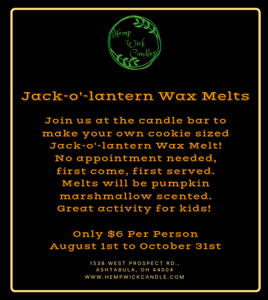Make Your Own Jack-o'-lantern Wax Melts