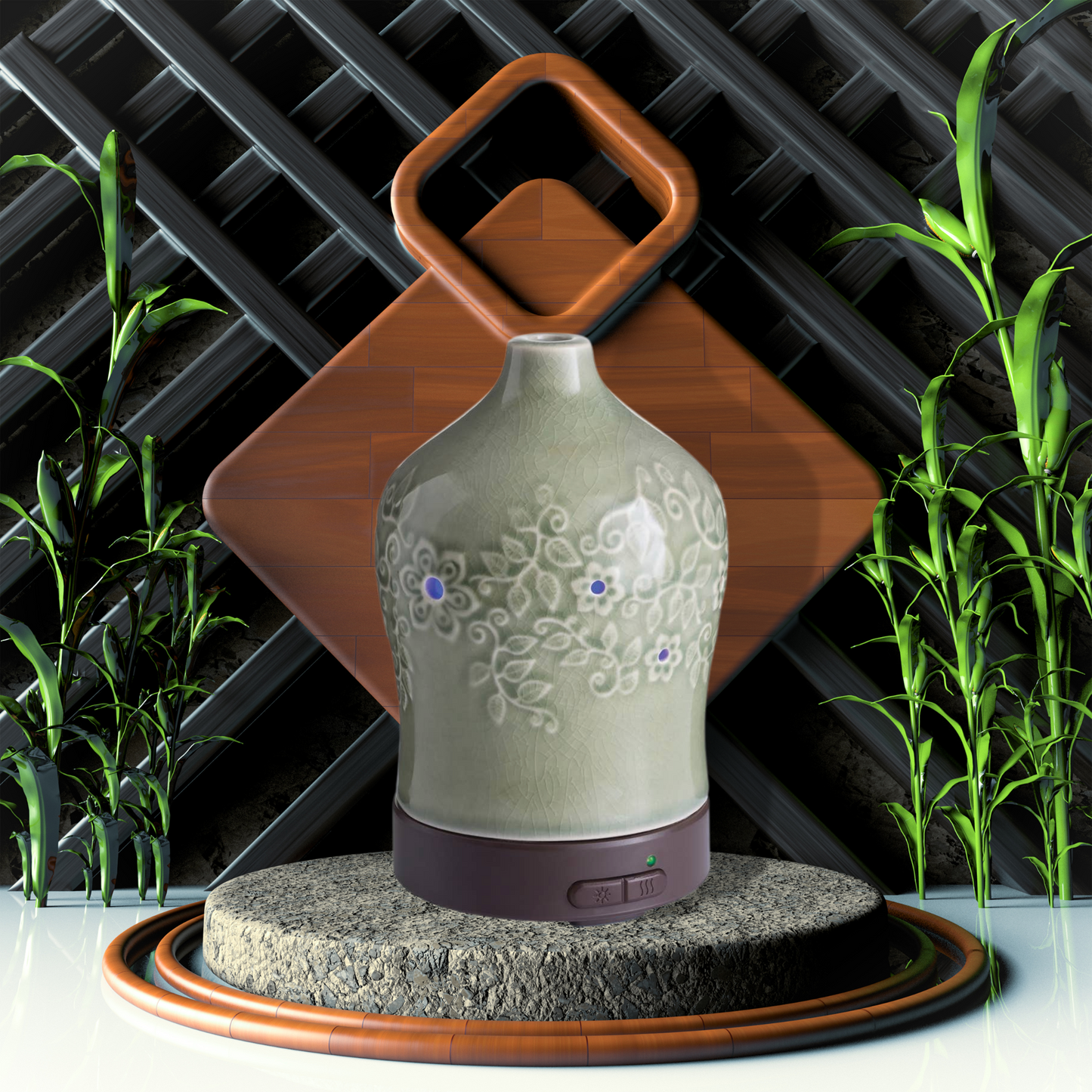 Garden Themed Essential Oil Diffusers